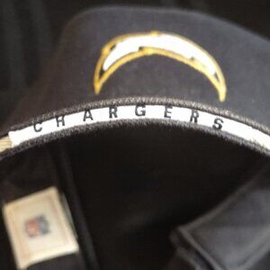 Los Angeles Chargers Visor And "Bolt You!" T-shirt, NFL